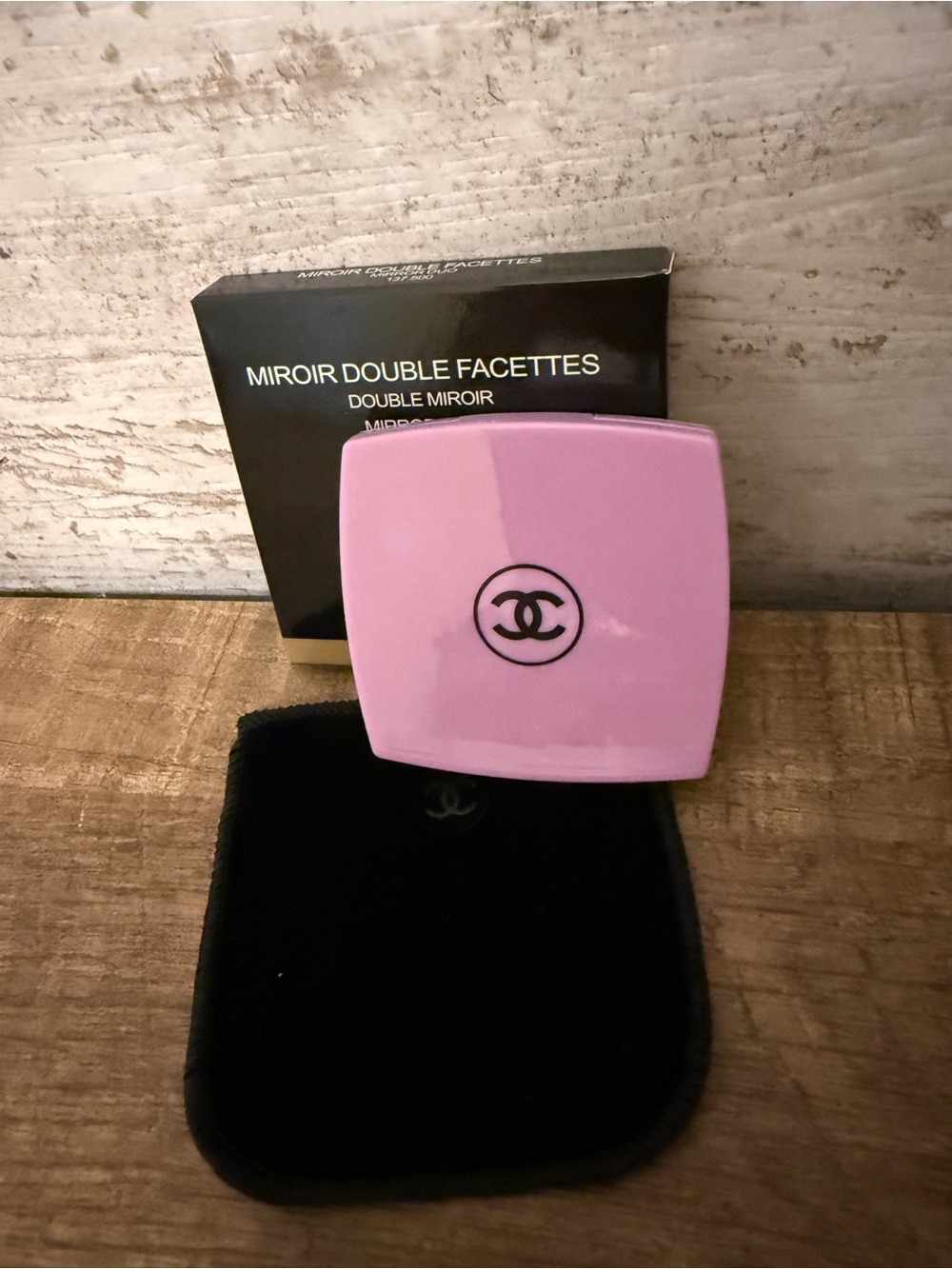 CHANEL beauty purple Compact Mirror double sided - Picture 2 of 4